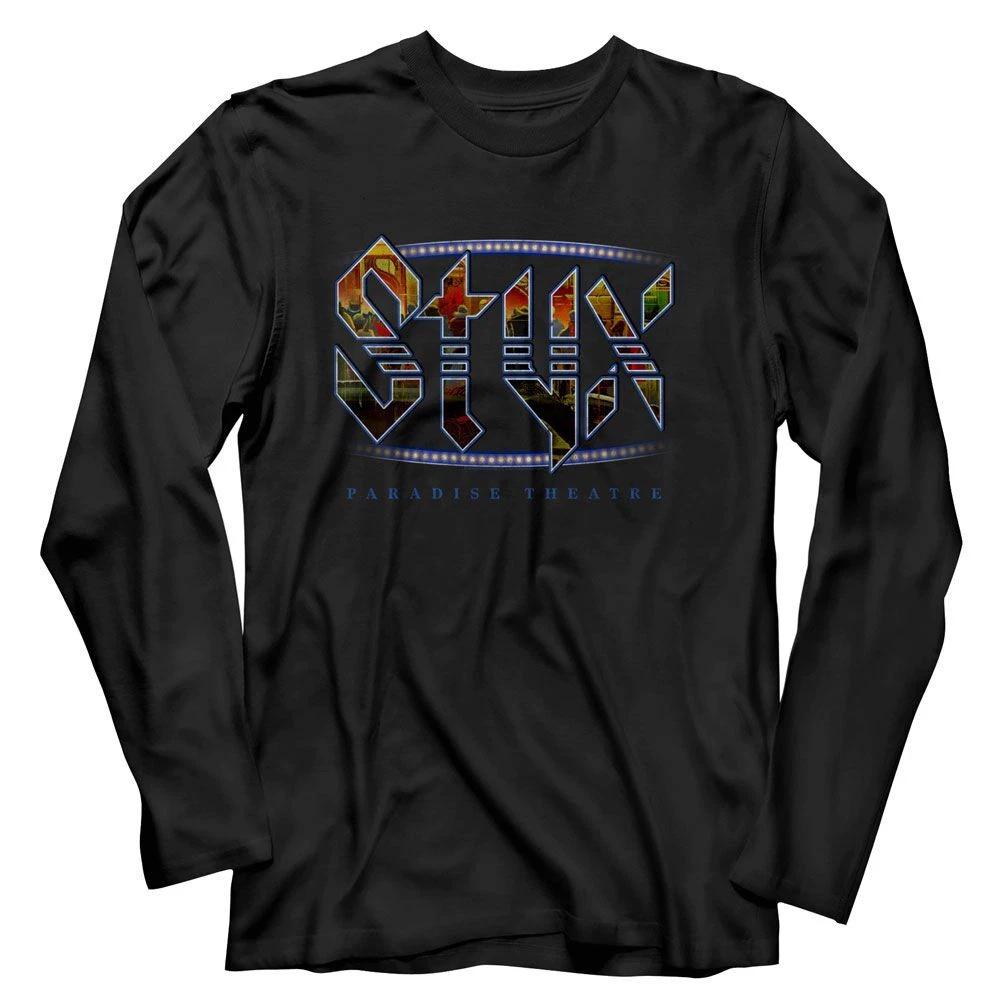 Styx Paradise Theatre Black L/S Music Shirt 130