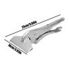 Pocket Pliers Locking Sheet Metal Clamp 10Inch Adjustable Non Slip Foldable Tools For Professional Home Electrical Work