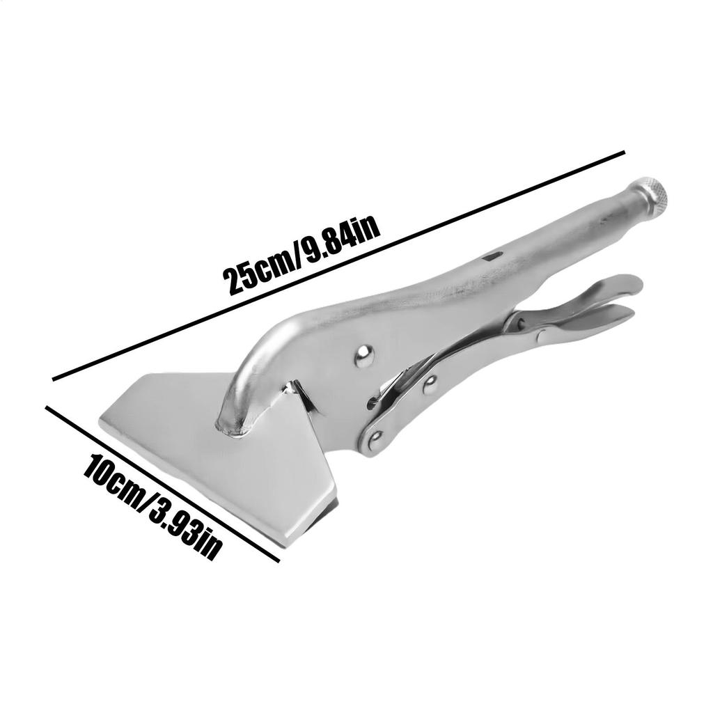 Pocket Pliers Locking Sheet Metal Clamp 10Inch Adjustable Non Slip Foldable Tools For Professional Home Electrical Work