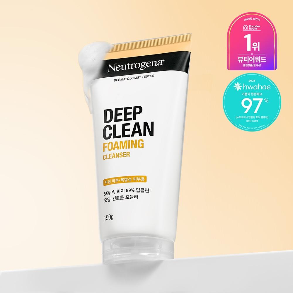 Neutrogena [fresh Refreshing Deep Clean] Neutrogena Deep Clean Foaming Cleanser 150g