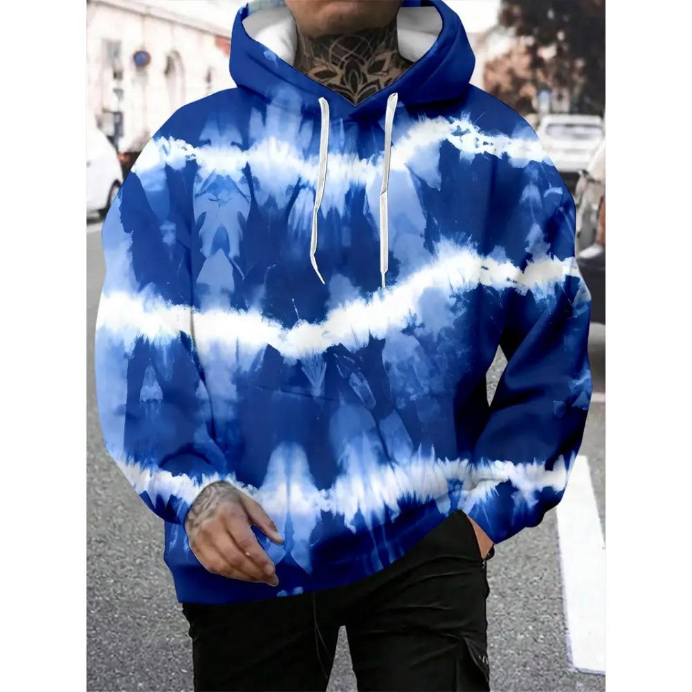 Graffiti Cartoon Pattern Man Hoodie Funny 3D Printed Sweatshirts Autumn New Casual Long Sleeves Pullover Unisex Tops Sweatshirt