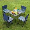 Portable Folding Camping Table and Chairs Set