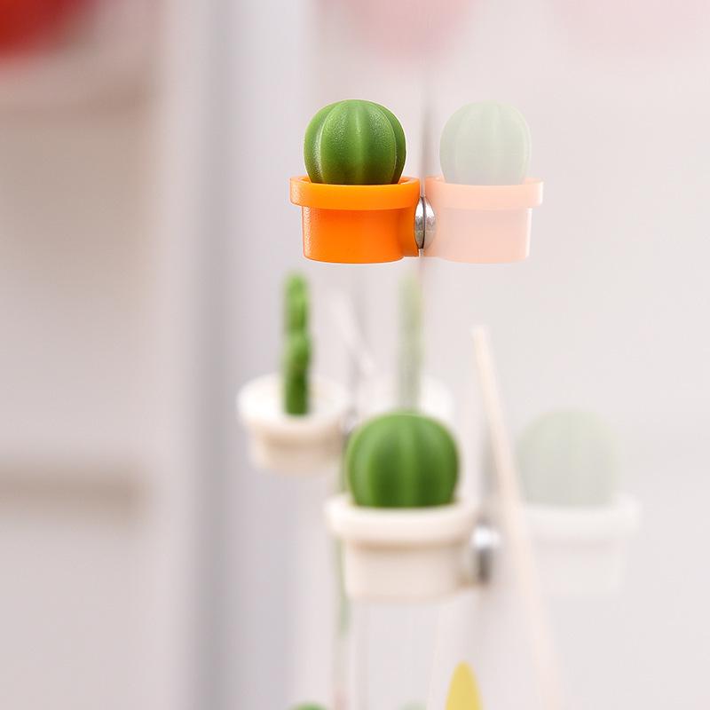 Creative Cactus 3D Refrigerator Message Magnet