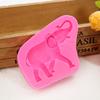 3D Elefant Tier Silikon Form Schokolade Form Fondant Kuchen Dekoration Werkzeug