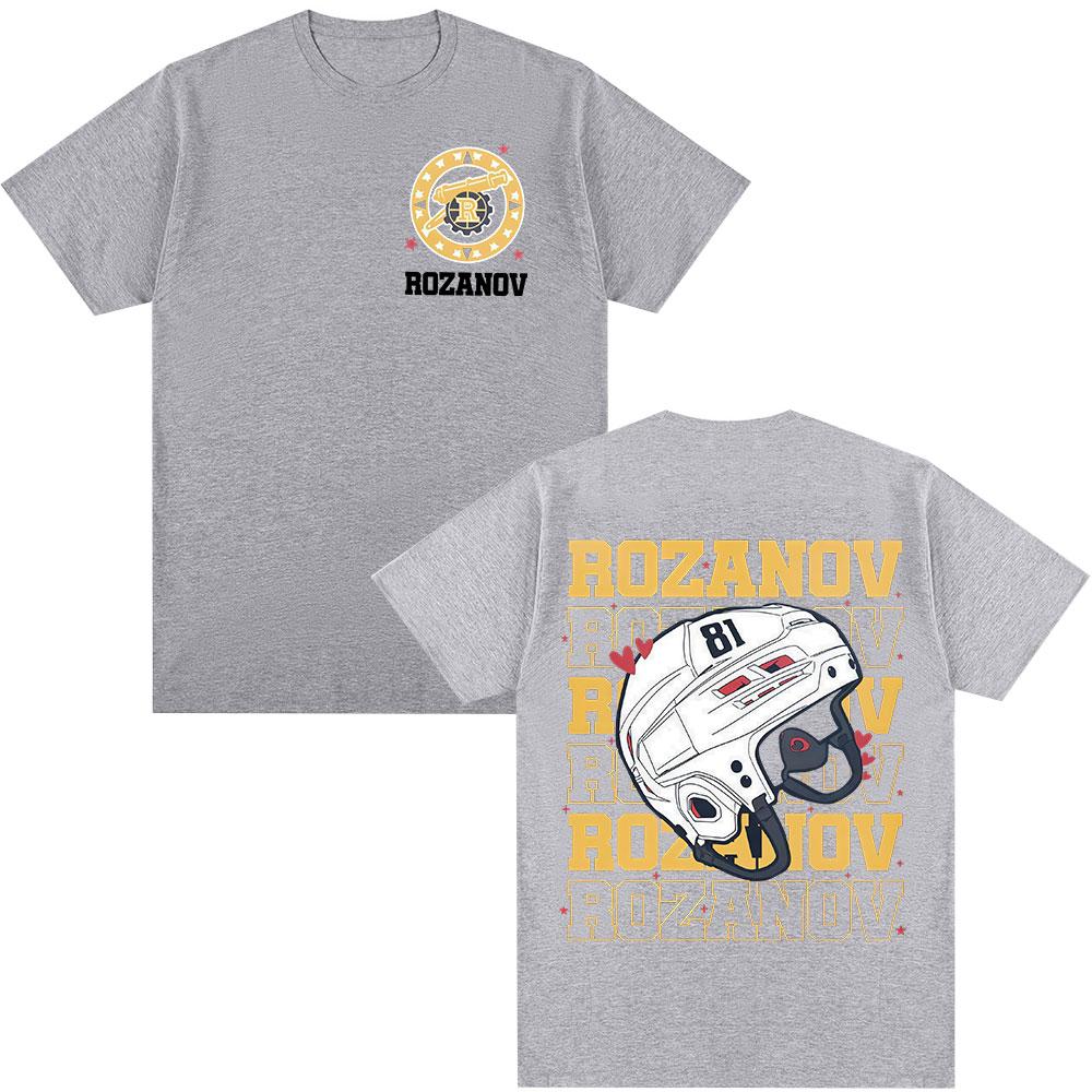 Разогретая вражда Илья Розанов 81 Роскошная мода Харадзюку Футболка 2026 Лето Мужская Женская Хлопковая Оверсайз Футболка Уличный стиль S