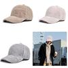Fashion Baseball Hat Thick Caps Windproof Long Brim Caps Winter Autumn Plush Hat