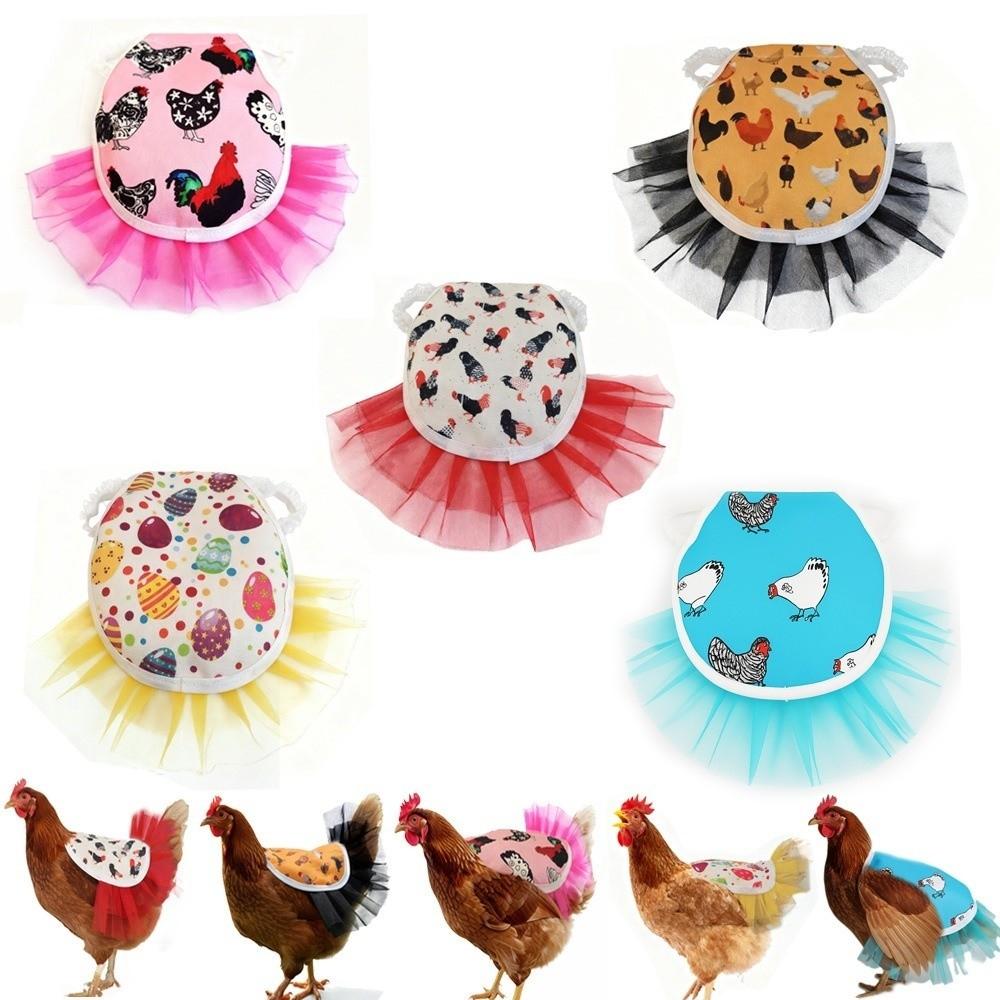 Practical Adjustable Hen Apron Waterproof Breathable Chicken Saddle Washable Poultry Back Protector Poultry Farming