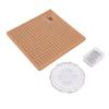 Macrame Board Set Supplies Kit with 30 T Pins for Jewelry Making Handmade Braiding Reusable Cork