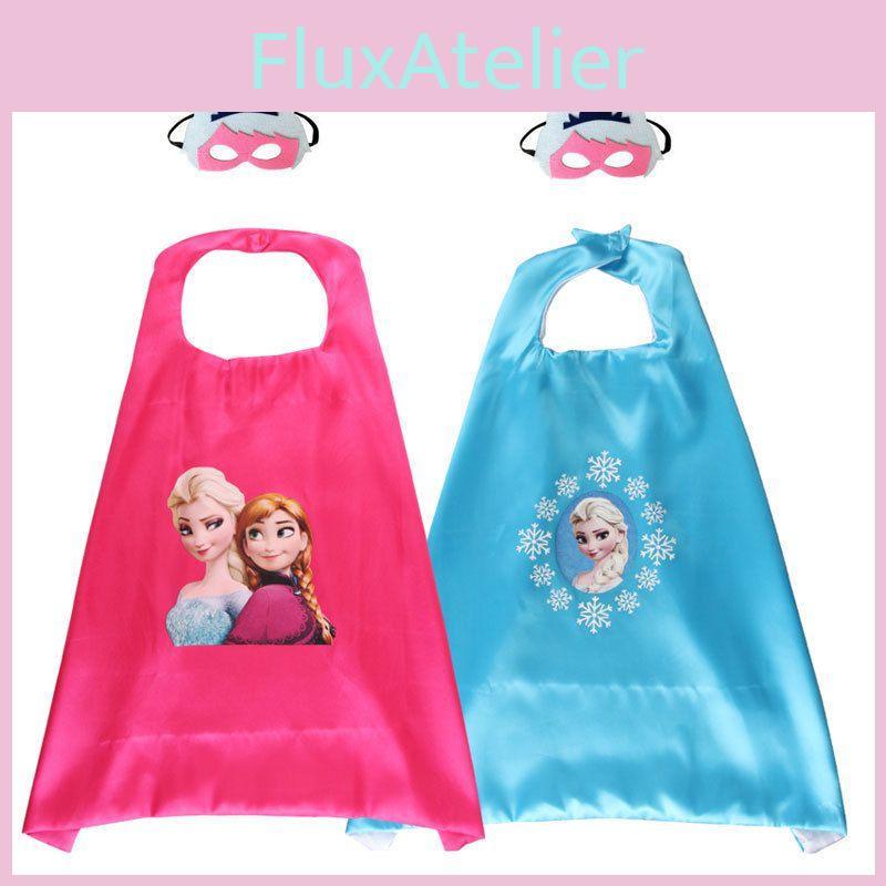 Sada dětských superhrdinských plášťů Živé barvy a vysoce kvalitní látky pro zábavu při převlékání