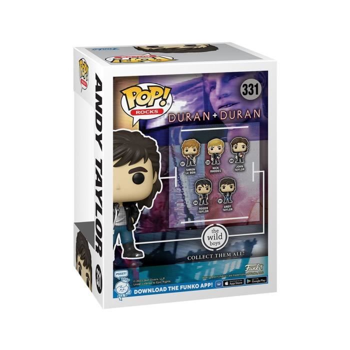 Figurine - FUNKO - Wild Boys Andy - Blanc - Intérieur - Mixte - Pop !