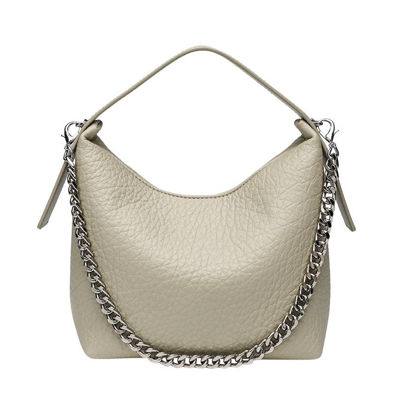 Fashion Underarm Bag Simple Chain Tote Casual Large Capacity Tote Bag