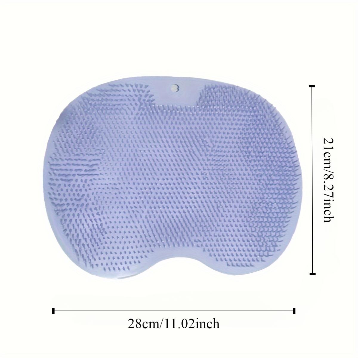 

1 шт. скребок для спины, коврик для мытья ног, коврик для мытья ног, для пола в душе, скребок для ног, омертвевшая кожа для душа, отшелушивающий успокаивает усталые ноги 1pc синий