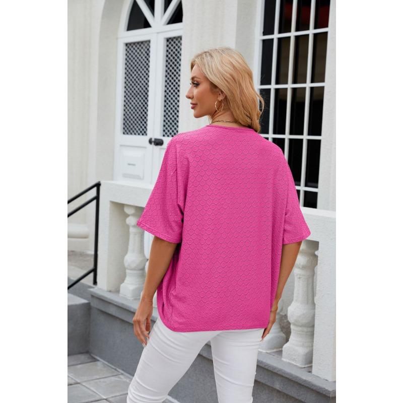 Summer Women's Cardigan, New Solid Color Medium Sleeve Cardigan, Knitted Cardigan Jacket, Air Conditioning Shirt