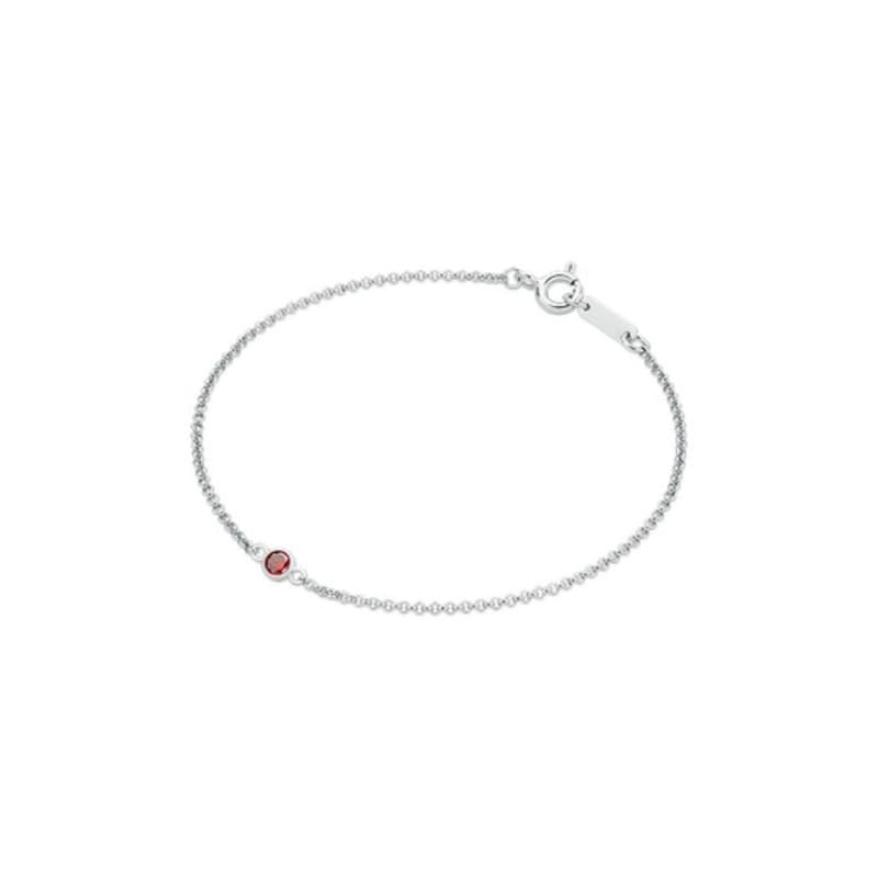 

Prestige.J Polka Praha Garnets Single Bracelet(white gold) whitegold