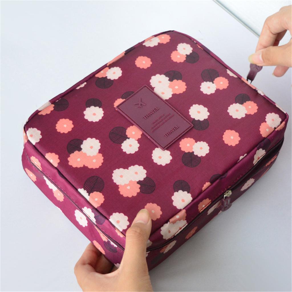 Women Cosmetic Bag Women Makeup Bag High Capacity Toiletries Storage Pouch Travel Make Up Organizer Waterproof Beauty Bags