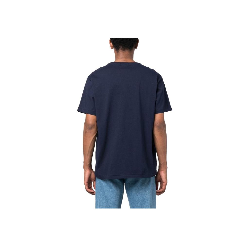 Polo Ralph Lauren SS23 Letter Print Crew Neck Short Sleeve T-Shirt Men Tops Blue 710899185-001