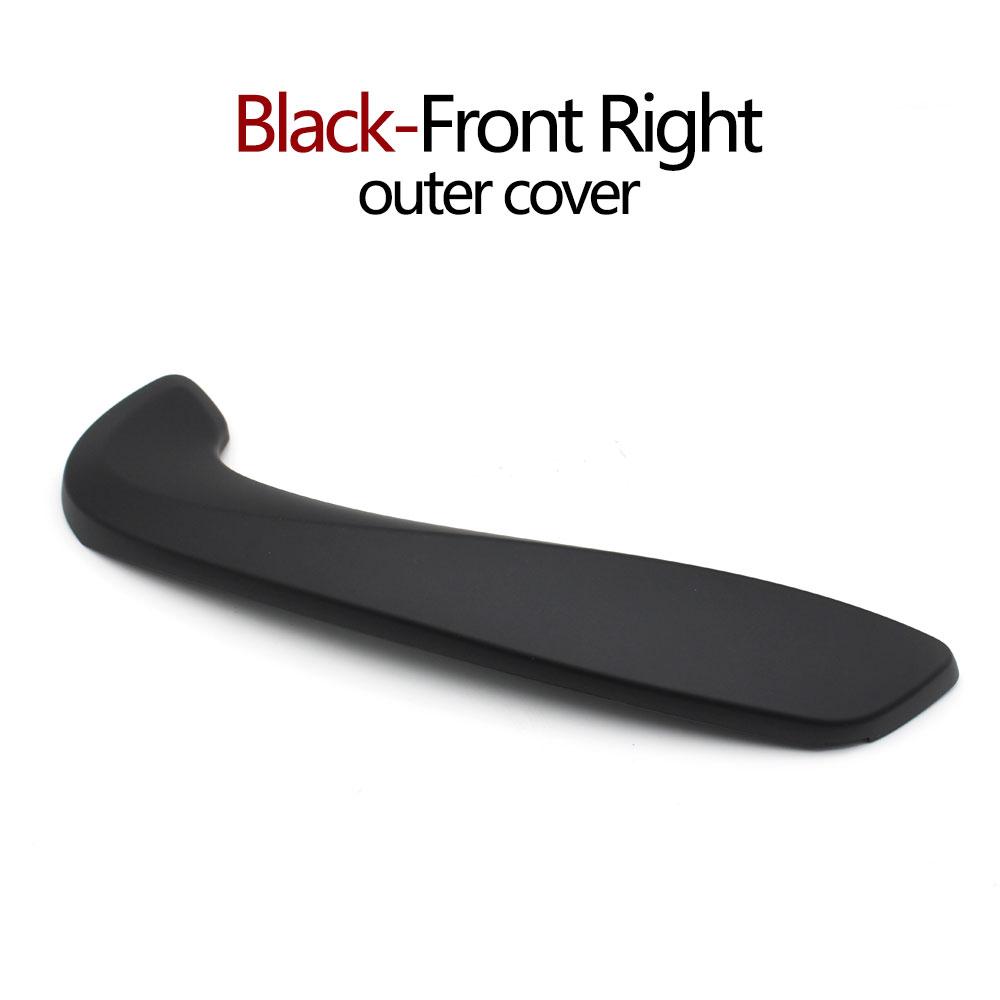 

Car Interior Front Left Right Inner Door Handle Outer Cover For Renault Megane 3 MK3 Fluence 2008-2016 809540001R 809600015R Outer cover Black R