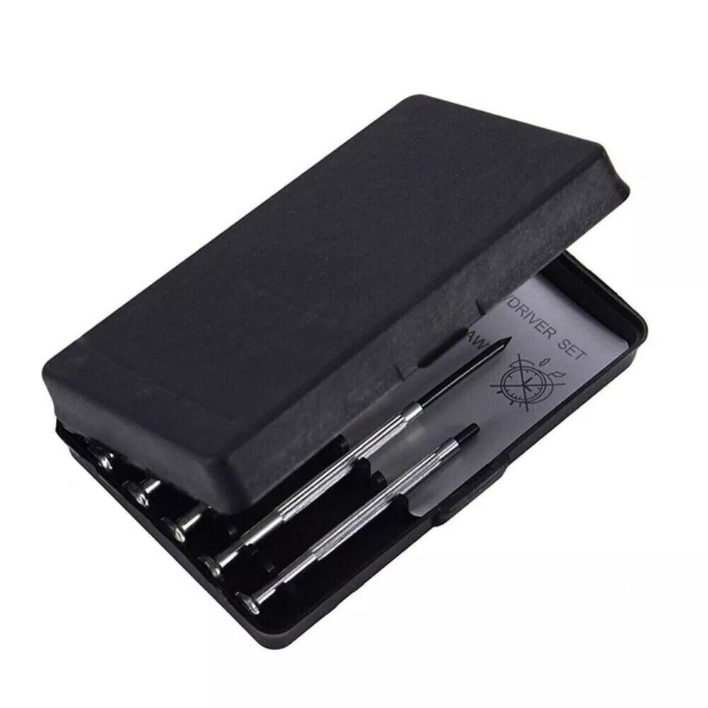 11ks/sada Mini hodinářské nástroje pro hodinky/hodiny Ocelový nástroj na opravu brýlí
