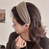 Autumn And Winter Women'S Suede Wide Headband - High Quality Pressed Hair Headband, Multiple Colors Available