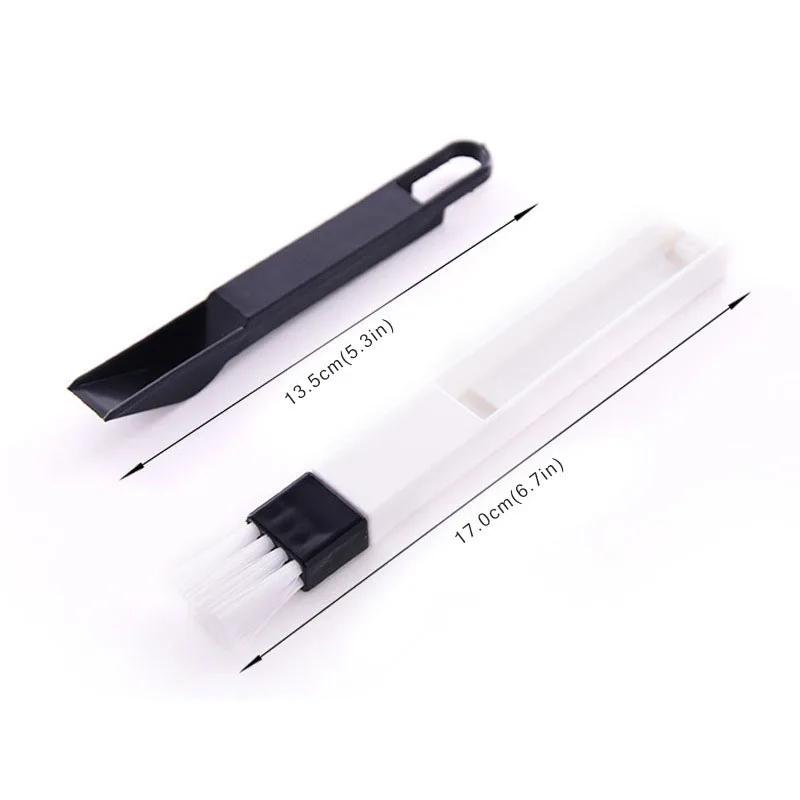 Multipurpose Cleaning Brush Window Door Keyboard Dust Cleaner Dustpan 2 In 1 Tool Home Mini Dust Removal Broom