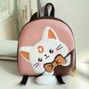 Cat Big Tailed Childrens Backpack Oxford Cloth Eggshell Bag Kindergarten For