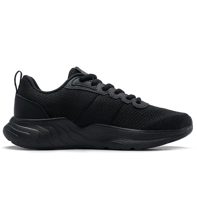 New Anta Running Collection Anti Slip Wear Resistant Low Top Running Shoes Men's Black 912345527-2
