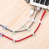 18Pcs Cable Cord Organizer Clips Self Adhesive Wire Management for Desk Cables Adjustable Cord Clips for Home Office
