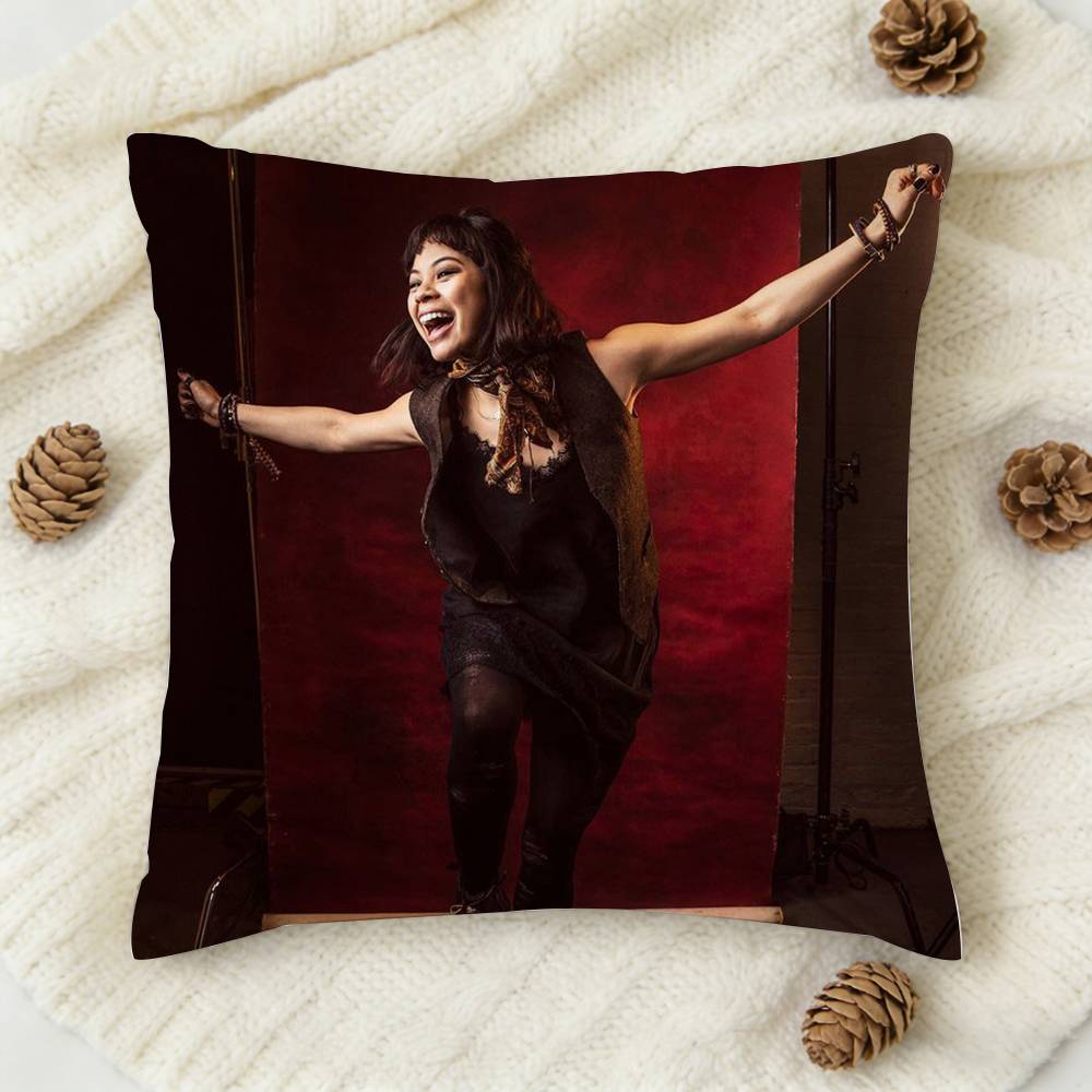 HHadestown Drama Eurydice Doublesided Printed Square Decorative Cushion Cover for Sofa Living Room Home Decor