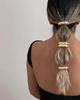 New Metal Irregular Golden Color Hair Bands Elastic Hair Scrunchies Hair Rope Headbands Women Girls Hair Accessories Gifts 2026