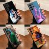 H-Halsey For Samsung Galaxy S23 S24 S25 Ultra S22 Plus S21 Black Soft Case Waterproof Soft Case