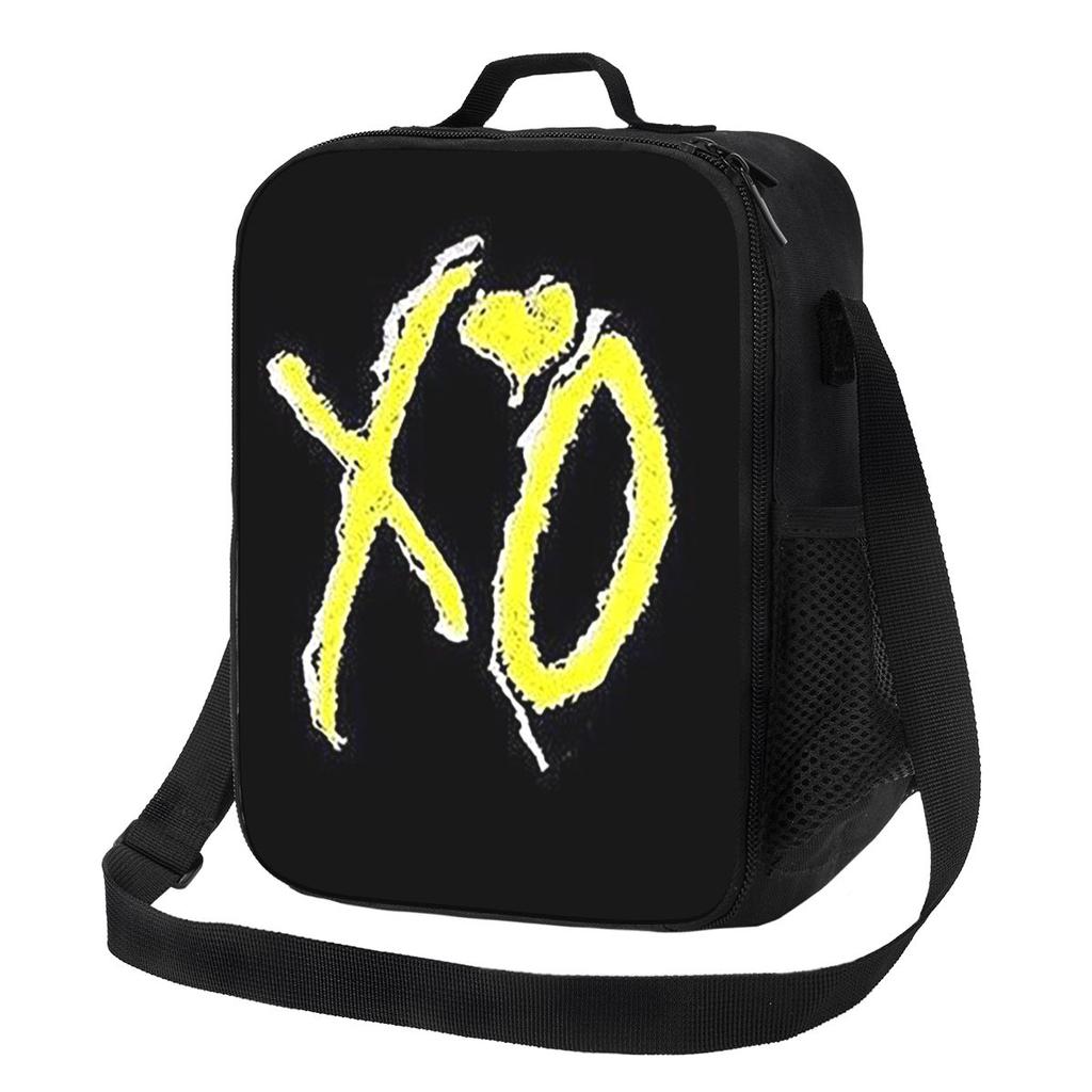 Rapper The Weeknd Blinding Lights Dawn FM Lunch Bags Insulated Bento Box Waterproof Lunch Tote Leakproof Picnic Bags Thermal Bag