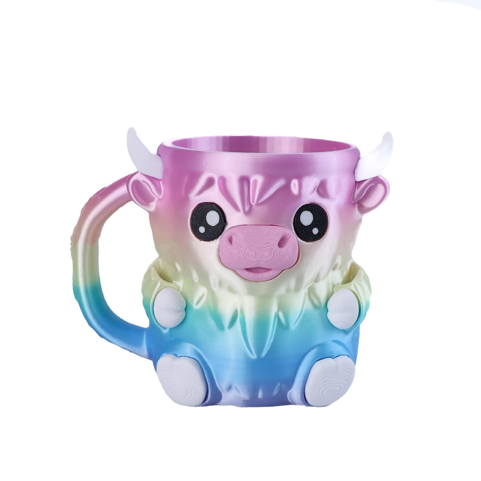 Milk Cow Ice Cream Cup Holder One Size