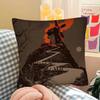 Horror Frankenstein Monsters Movie Character  Pillow Case Square Pillow Bedroom Sofa Leisure Car Living Room Home Decoration