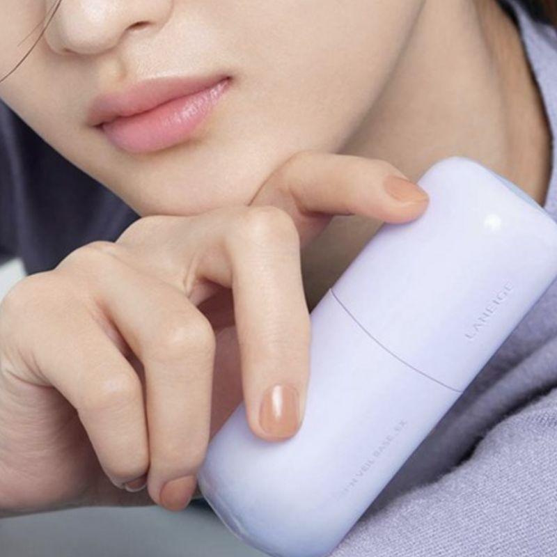 LANEIGE Skin Veil Base EX SPF28 PA++ 30ml | Tone Correcting Makeup Base (Pure Violet / Mint Green)