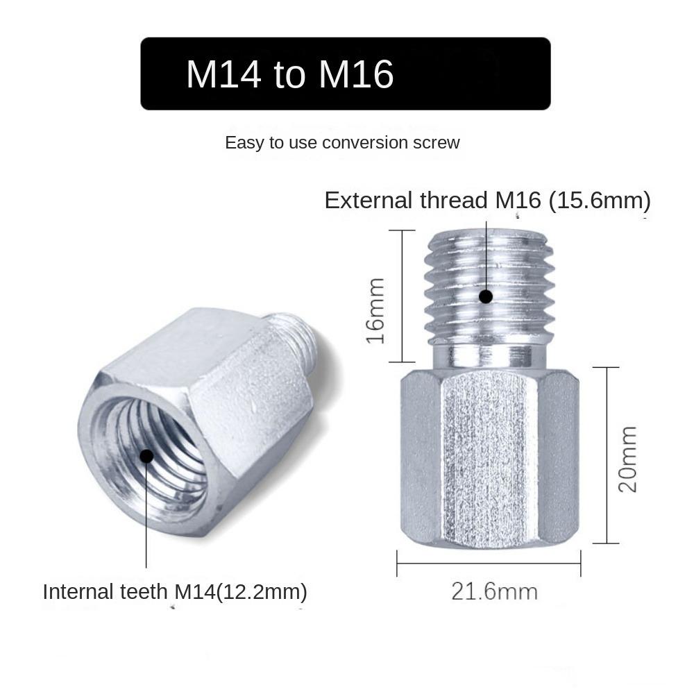 Connector Rod Angle Grinder Adapter Portable Thread Attachment Polishing Machine Conversion Joint