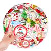 50 New Christmas Graffiti Stickers Doors and Windows Wall Computer Box Helmet Decoration Stickers
