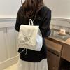 Simple Style Cute Backpack for Women with Niche Design Temperament Handbag College Style Small Backpack for Women