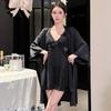 Ice Silk Women's Sexy Lace Camisole & Robe Set - Perfect Gift for Girlfriend - New Spring/Summer/Autumn Collection