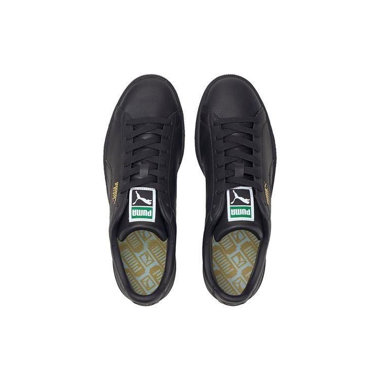 Puma Basket Classic 21 Black Unisex Sneakers 374923-03