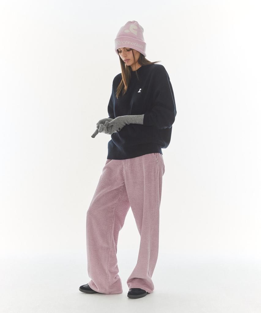 REST&RECREATION Knit Long Glove - Gray
