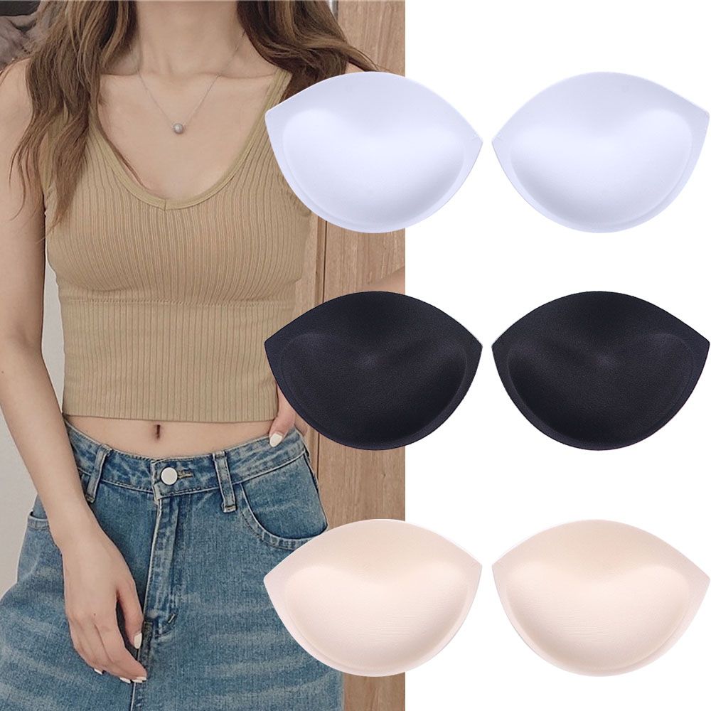 Bra Pads Breathable Enhancer Inserts Cups Breast Bra Summer Sponge Bra Pads Inserts Chest Women Chest Cups Thicken Chest Pads