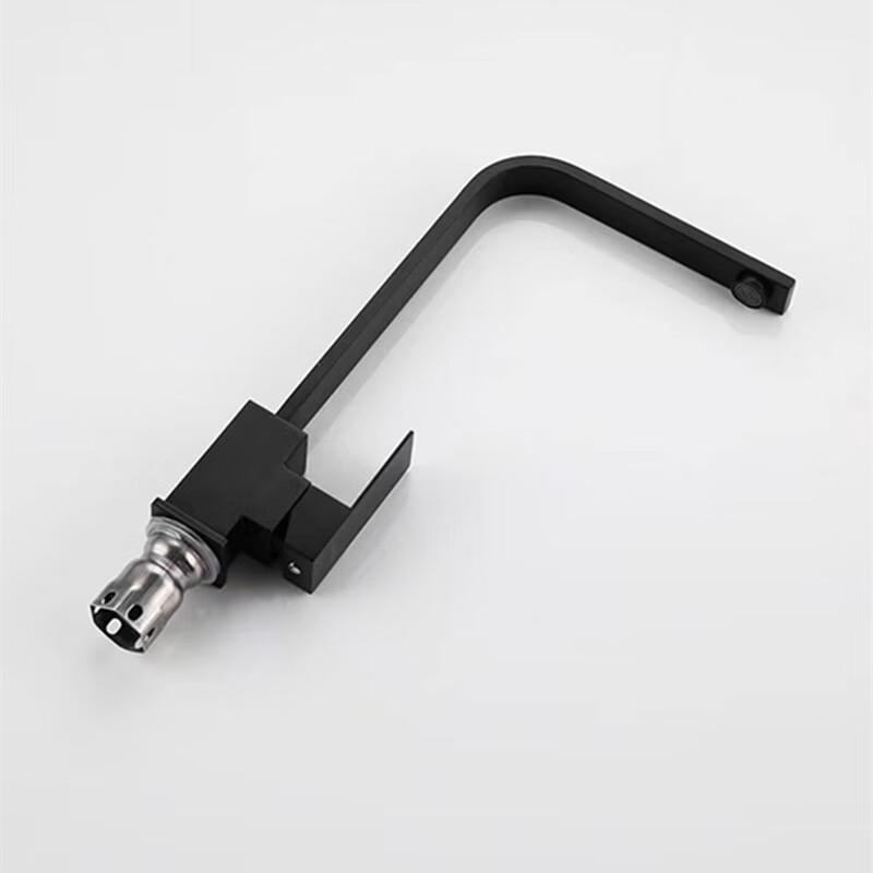 

TLXT Black Wall-Mounted Kitchen Sink Faucet