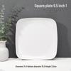 A5 White Melamine High-Temperature-Resistant Noodle and Soup Bowl, Ramen Bowl, Rice Noodle Roll Plate, Vegetable Plate.