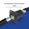 Female USB A to Female USB B Direct Adapters for Printer Scanners Connection USB 2.0 480Mbps Data Transfer Metal Texture