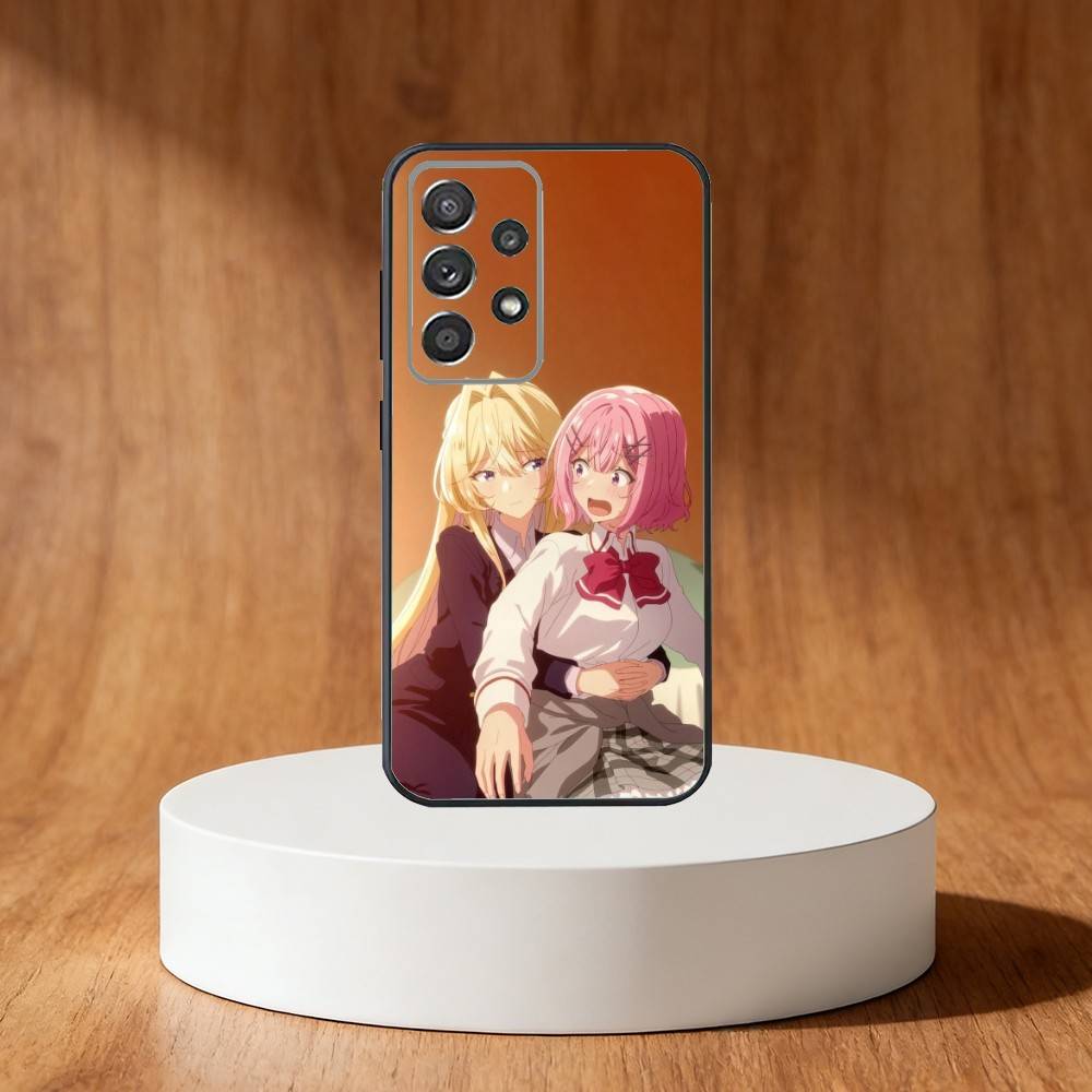 Watanare Anime Phone Case For Samsung S25,S24,S21,S22,S23,S30,Ultra,S20,Plus,Fe,Note,10,9,5G Black Cover