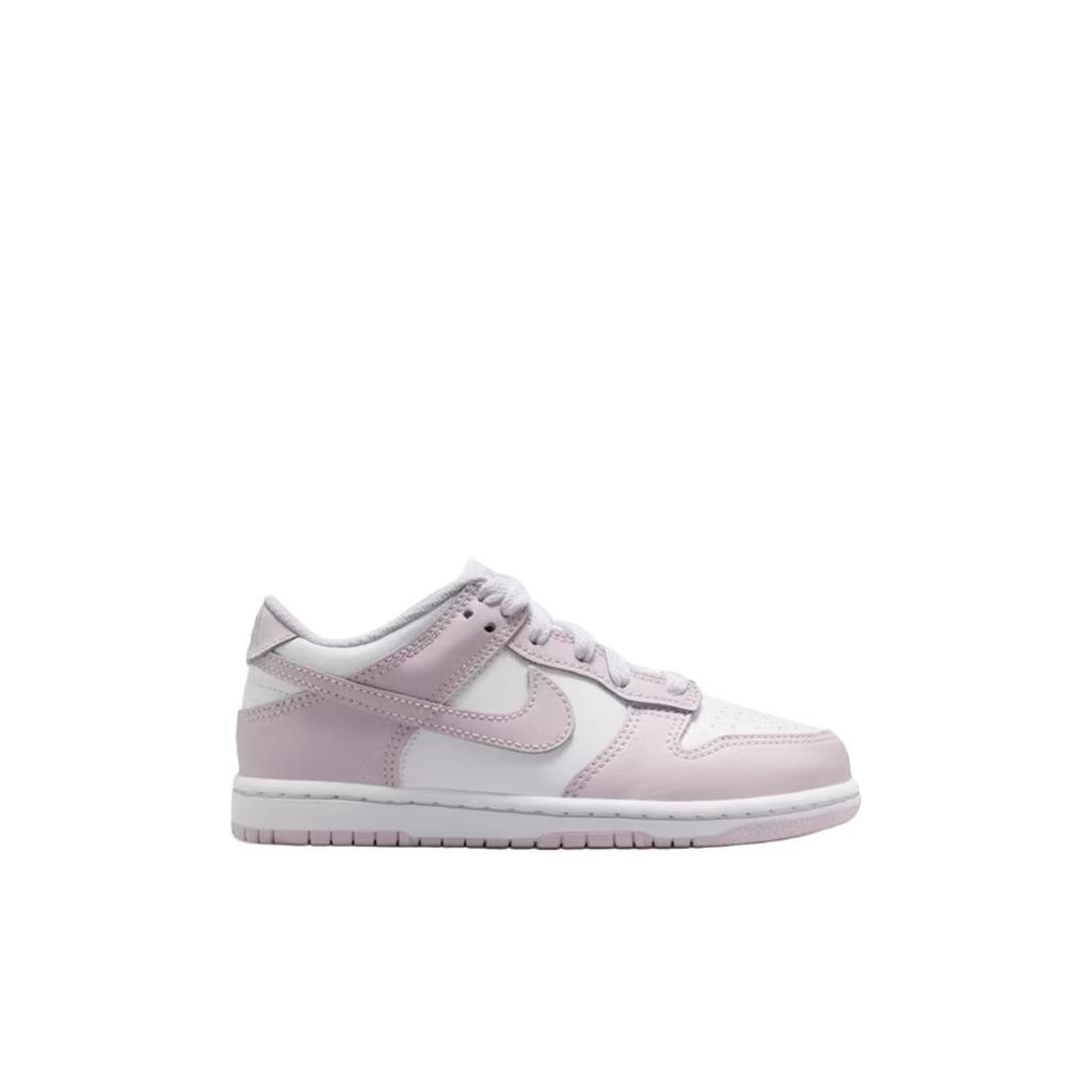 Nike Dunk Low PS Białe Jasnofioletowe Dziecięce Sneakersy Różowe FB9108-128