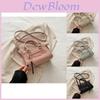 Elegante 2024 Neue Koreanische Handtasche Trendige Strukturierte Retro Schulter Umhängetasche für Damen