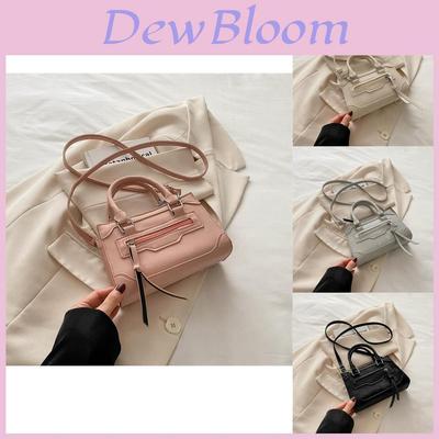 Elegant 2024 New Korean Handbag Trendy Textured Retro Shoulder Crossbody Bag For Women