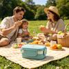 Lunch Boxes 3-Layer Leakproof Microwave Safe Storage School Lunch Box For Office Work Travel Camping Picnic Dining Out Women