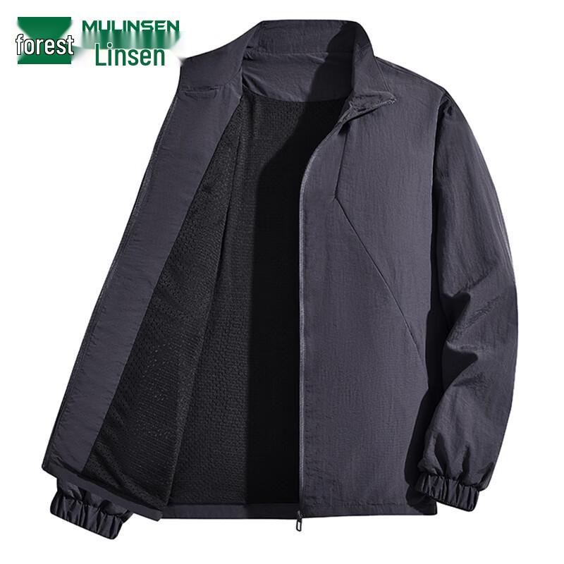 MULINSEN Men's Stand-Collar Casual Jacket